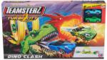 HTI Set 2 piste cu 2 masinute, Teamsterz, Turbo City, Dino Clash