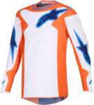 Alpinestars Tricou motocross Alpinestars Fluid Grid portocaliu-albastru (AIM170-0357)