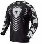 Revit Tricou motocross Revit Rough negru și alb (REFSO021-1600)
