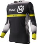 Shot Aerolite Husqvarna LE tricou motocross negru vânzare lichidare (SHOA07-12A1-A01)