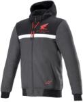 Alpinestars Hanorac motocicletă Alpinestars Chrome Street Hoodie Honda negru-gri-roșu (AIM100-915)