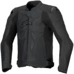 Alpinestars Geacă moto din piele Alpinestars Dusk Airflow negru-negru (AIM100-1140)