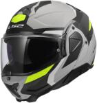 LS2 Cască de motocicletă rabatabilă LS2 FF910 Advant II Triple gri deschis (LS569102167-MASTER)