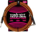 Ernie Ball Szövetkábel Pumpkin Pie 3m Angle
