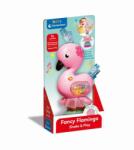 Clementoni - Zornaitoare interactiva flamingo cu melodii ce contribuie la dezvoltarea multisenzoriala (CL17492) - ookee