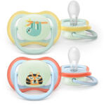 Philips SCF376/24 Játszócumi Ultra air éjszakai 0-6hó fiús 2db