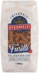 Gyermelyi tészta teljes kiörlésű fusilli