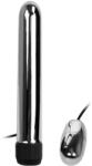 LyBaile Multiple Vibrator (argintiu) - vibrator subțire, tip baghetă, pentru începători Vibrator