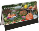TopTimer Asztali Naptár Álló Kertész Fekete Hátlap 2026 (26T541T003)