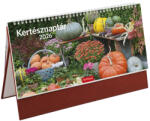TopTimer Asztali Naptár Álló Kertész Bordó Hátlap 2026 (26T541T002)