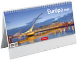 TopTimer Asztali Naptár Álló Európa Papír Hátlap 2026 (26T631P00P)