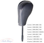  BMW automata váltókar Fekete-bőr E36, E46, E38, E39, E53, E60, E61, E83