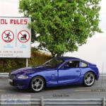  BURAGO BMW Z4 - 1: 32 1/32 Kék modellautó modell autó Minőségi termék