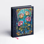 Realsystem Határidőnapló B/6 Napi Librobello Ólomüveg 2026 (RS542167)