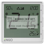  EFAN-230W Fan-coil termosztát, 2-/4-csöves, 3-sebességes ventilátor, 230V, WIFI, fehér (EFAN-230W)