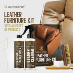 Leather Expert Furniture Kit 2x250 ml - bőrbútorok tisztítására és ápolására szolgáló készlet