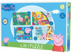  Peppa malac Fun puzzle 4 az 1-ben (ARJ054762A)