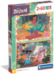  Disney Lilo és Stitch, A csillagkutya Galactic Vacation 2x60 db-os puzzle Clementoni (CMC24822)