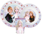  Disney Jégvarázs Autumn Leaves étkészlet, micro műanyag szett, pohárral 260 ml (JVL11172) - oliviashop
