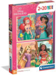  Disney Hercegnők Royal Journeys 2x20 db-os puzzle Clementoni (CMC24092)