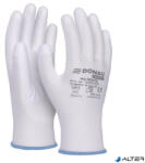 DONAU Szerelőkesztyű, PU, DONAU 'Safety', 9/L méret, fehér (32031321-09)