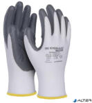 DONAU Szerelőkesztyű, nitril, DONAU 'Safety 01', 8/M méret, szürke (32041421-08)