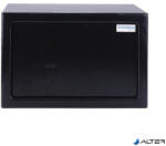 DONAU Bútorszéf, kulcsos zár, 310x200x200 mm, DONAU 'Tech', fekete (19076351-01)