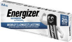 Energizer Elem, AA ceruza, 10 db, lítium, ENERGIZER "Ultimate Lithium (7638900343526) - iroszer24