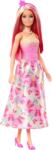 Mattel Mattel Barbie - Păpușă cu păr blond/roz (HRR08) (96708) Papusa Barbie