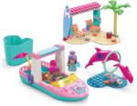 Mattel Mattel Mega blocks Barbie - Aventură cu delfini (HHW83) (81502) Papusa Barbie
