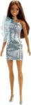 Mattel Mattel Barbie: Rochii Glitz - Păpușă cu Ten Întunecat în Rochie Albastru Deschis (HJR95) (87534) Papusa Barbie