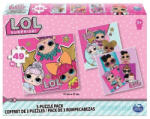 Lol Spin Master L. O. L. Surpriză! : Glitterati - pachet 3 puzzle-uri (49 piese x3) (20114662) (52031)