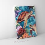 Makana A mélység ritmusa - Számfestő készlet, kerettel (40x50 cm)