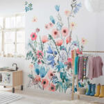  Akvarell virágok fotótapéta