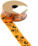  Happy Halloween feliratos narancs színű ripsz szalag (GD2403425)