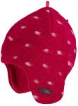 Pure Pure Căciulă din lână fiartă Pure Pure - Berry Cashmere Dots