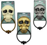  Ajtócsengő beszélő Halloween koponya különböző színekben (HKS8502LDLK)