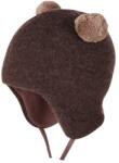 Pure Pure Căciulă lână merinos fleece Pure Pure - Dark Brown - scutecila - 189,00 RON