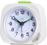 JVD Ceas deșteptător analogic JVD SRP7202.1 cu funcționare lină, alb