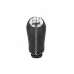 ALM Maner nuca schimbator 5 si 6 viteze negru+gri compatibil Dacia Logan 1 Renault Megane 2 Clio 3 Scenic 2 Laguna 2 (ALM 160625-9)