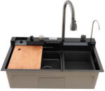 Mixxus MH7546-SET-07 Chiuveta multifunctionaladin inox nano black MIXXUS seria Decor (etf-17128) Chiuveta