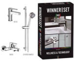Remer Set dus aparent Remer Rubinetterie Winner W0510315RMOI, , 4 functii, alama cromata, cartus ceramic, crom (W0510315RMOI)