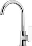 Remer Baterie chiuveta bucatarie Remer Rubinetterie Infinity Kitchen I72, pipa inalta si pivotanta, monocomanda, cartus ceramic, design compact, montaj facil, alama cromata (I72)