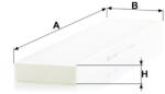 Mann-filter Utastér - Kabin szűrő Mann Filter CU 5257 (CU5257)