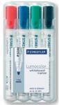 STAEDTLER Lumocolor 351 Táblamarker - 2 mm, 4 db-os Készlet