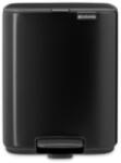 Brabantia Bo szemeteskosár 7 l fekete 237867 (237867)