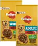 PEDIGREE Adult beef & vegetables 2x12 kg