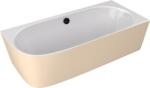 SAPHO Polysan Sussi R 160x70 cm matt beige/white (90191R.82)
