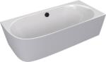 SAPHO Polysan Sussi R 160x70 cm matt grey/white (90191R.32)