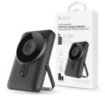 DEVIA Extreme Speed Magnetic PD 22.5W powerbank/állvány - Lightning/Type-C - 10.000 mAh - szürke - nextelshop
